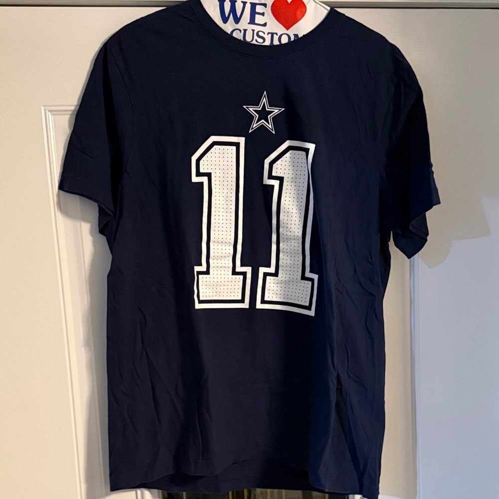 Nike Navy Blue Shirt with White Accents
